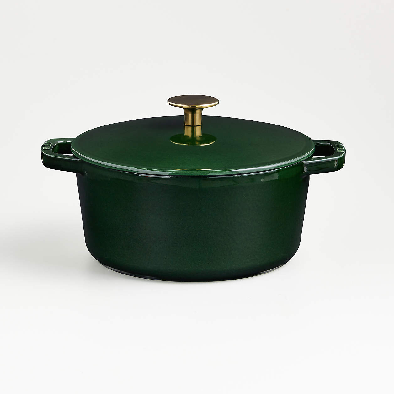 Milo by Kana Cast Iron Cookware Mini 3.5qt Dutch Oven Black | Crate and Barrel | Crate & Barrel