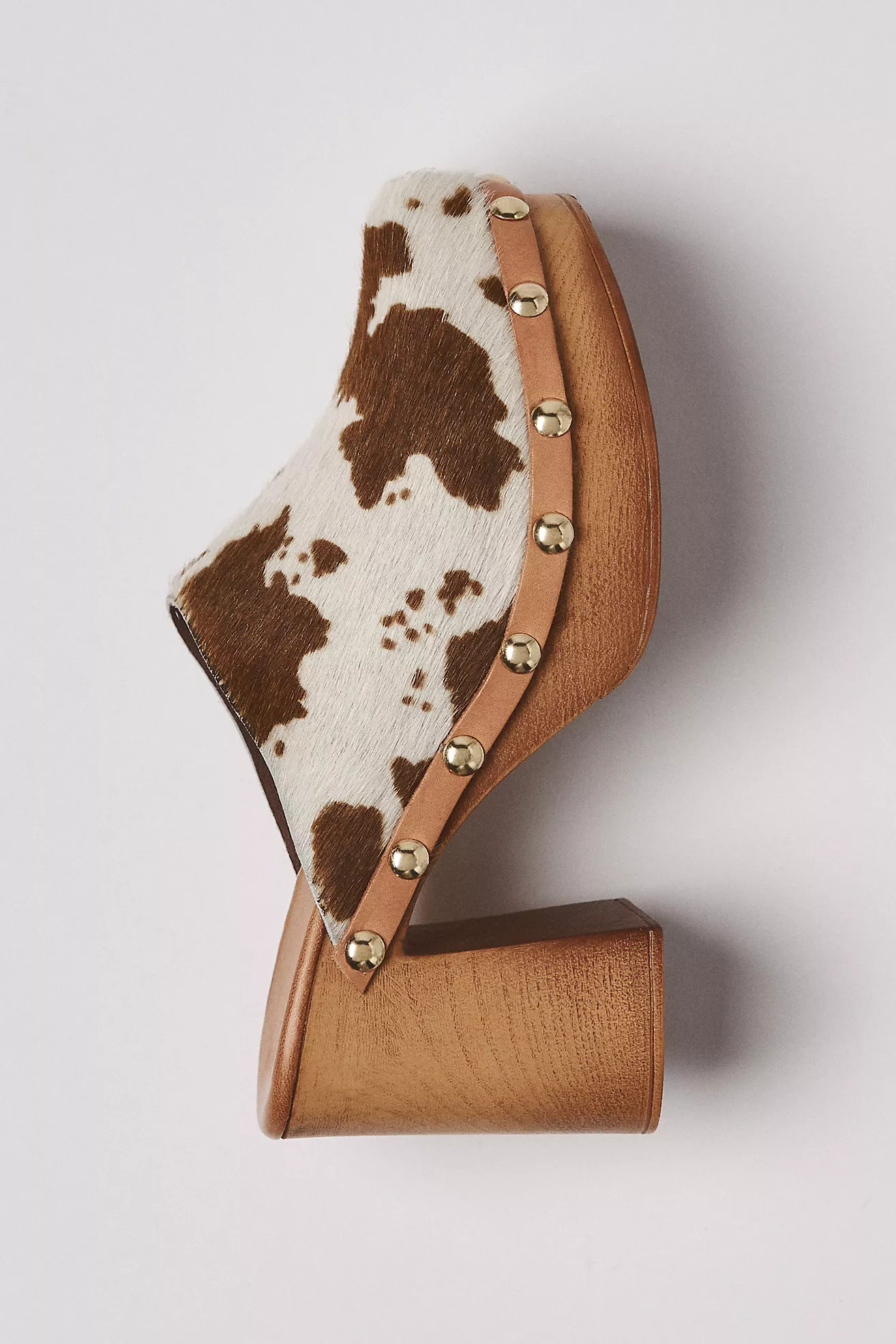By Anthropologie Wood-Bottom Clog Heels | Anthropologie (US)