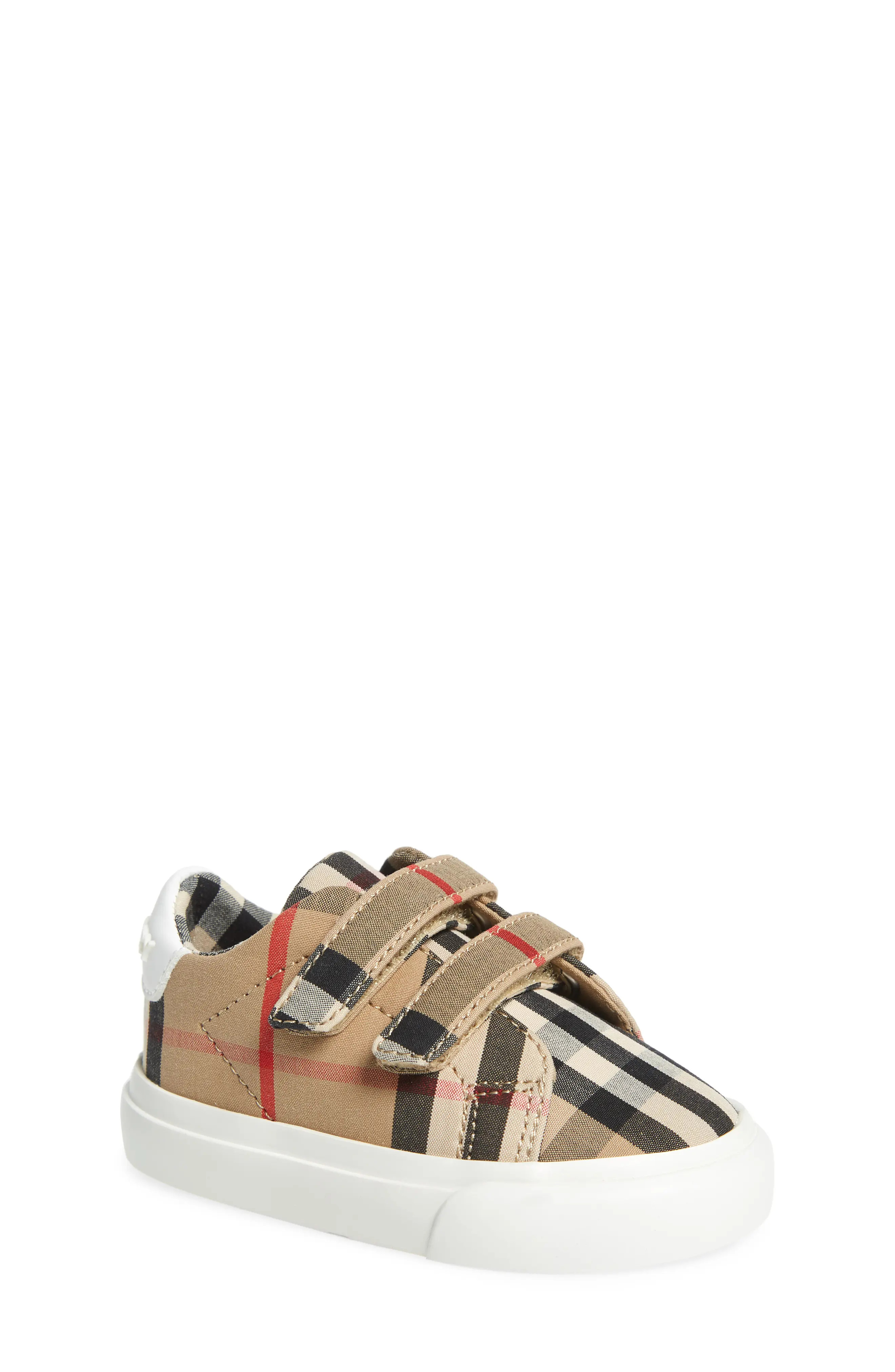Toddler Burberry Vintage Check Sneaker, Size 5.5US - Beige | Nordstrom