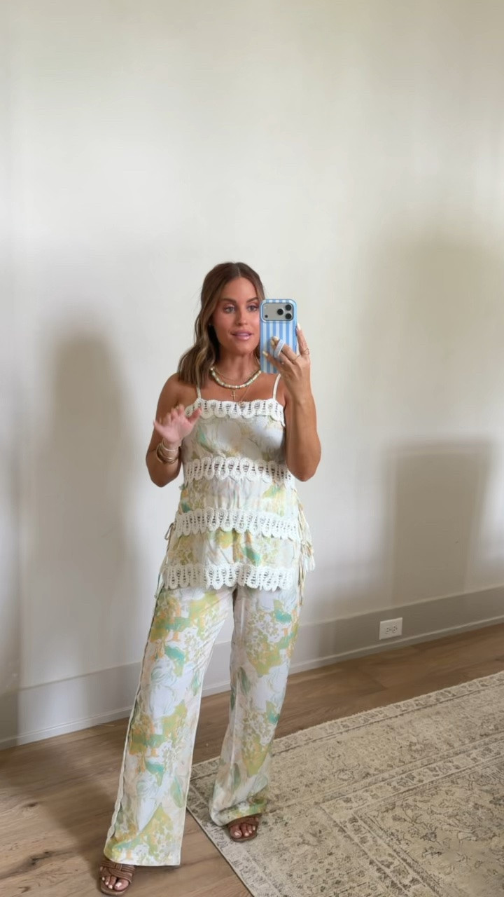 Today’s ootd ✨ One of my favorite Amazon sets I’ve found this summer! Love the print + crochet details- makes it look way more $$ than it is. Also features ties on the side, elastic waistband, and adjustable straps for the perfect fit! I’m currently 29 weeks pregnant & wearing a size small for reference! 

Summer sets || Amazon sets || summer ootd || summer outfits || maternity outfits || travel outfits || vacation outfits

#LTKootd #LTKBump #LTKPetite