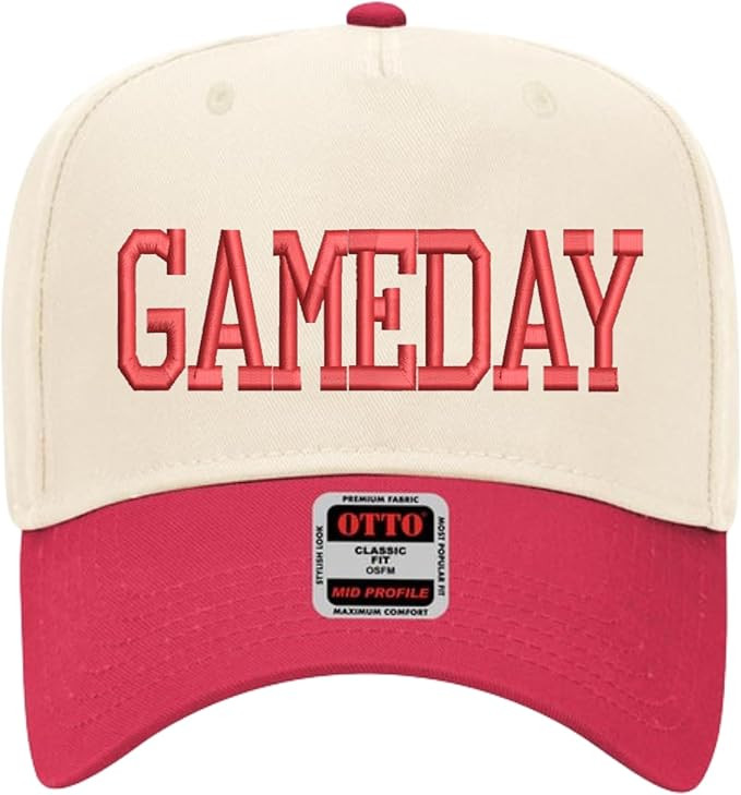 Game Day Hat,Game Day, Gift for Sports mom,Football Baseball Basketball Softball Game Day, Sports... | Amazon (US)