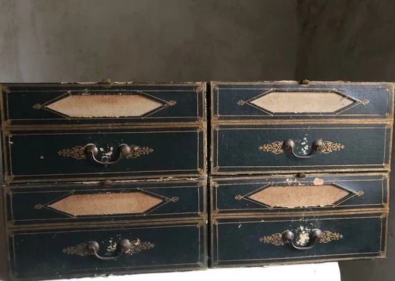 1 Antique French NOTARY Storage Locker Rack Box Documents | Etsy | Etsy (US)