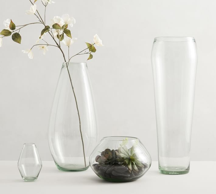 Nouvel Handcrafted Recycled Glass Vases | Pottery Barn (US)