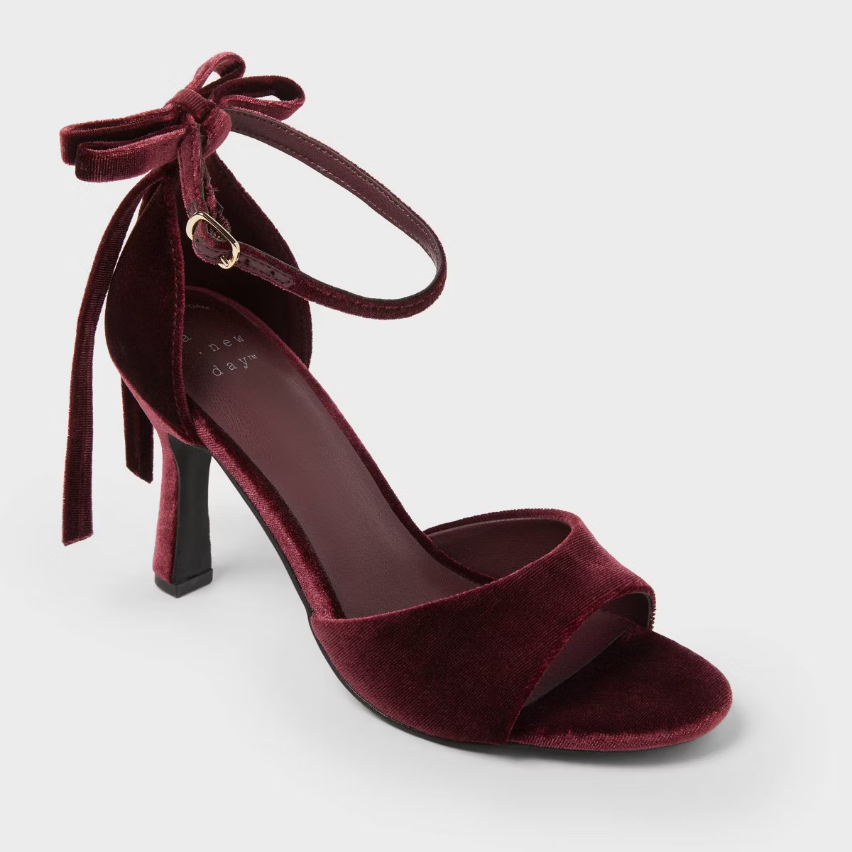 Women’s Miriam Heels - A New Day™ Burgundy | Target