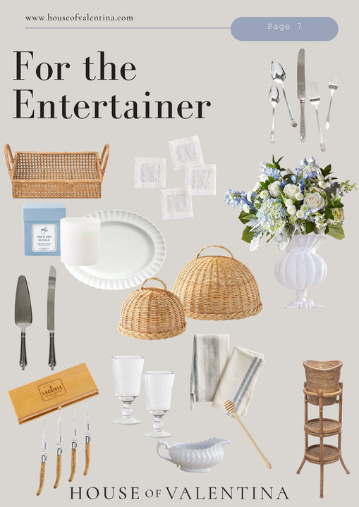 Now THIS is exactly the kind of hosting setup I get excited about! EEEPPP! It feels effortless but still so elevated, like everything was just thrown together in the best way and somehow looks perfect. The mix of woven textures, soft blues, and classic serving pieces makes it feel fresh, inviting, and ready for people to gather!!  

 #LTKMothersDay #LTKSeasonal #LTKHome