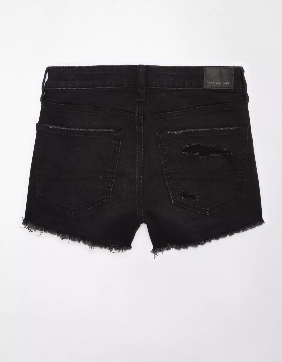 AE Next Level High-Waisted Denim Short Short | American Eagle Outfitters (US & CA)