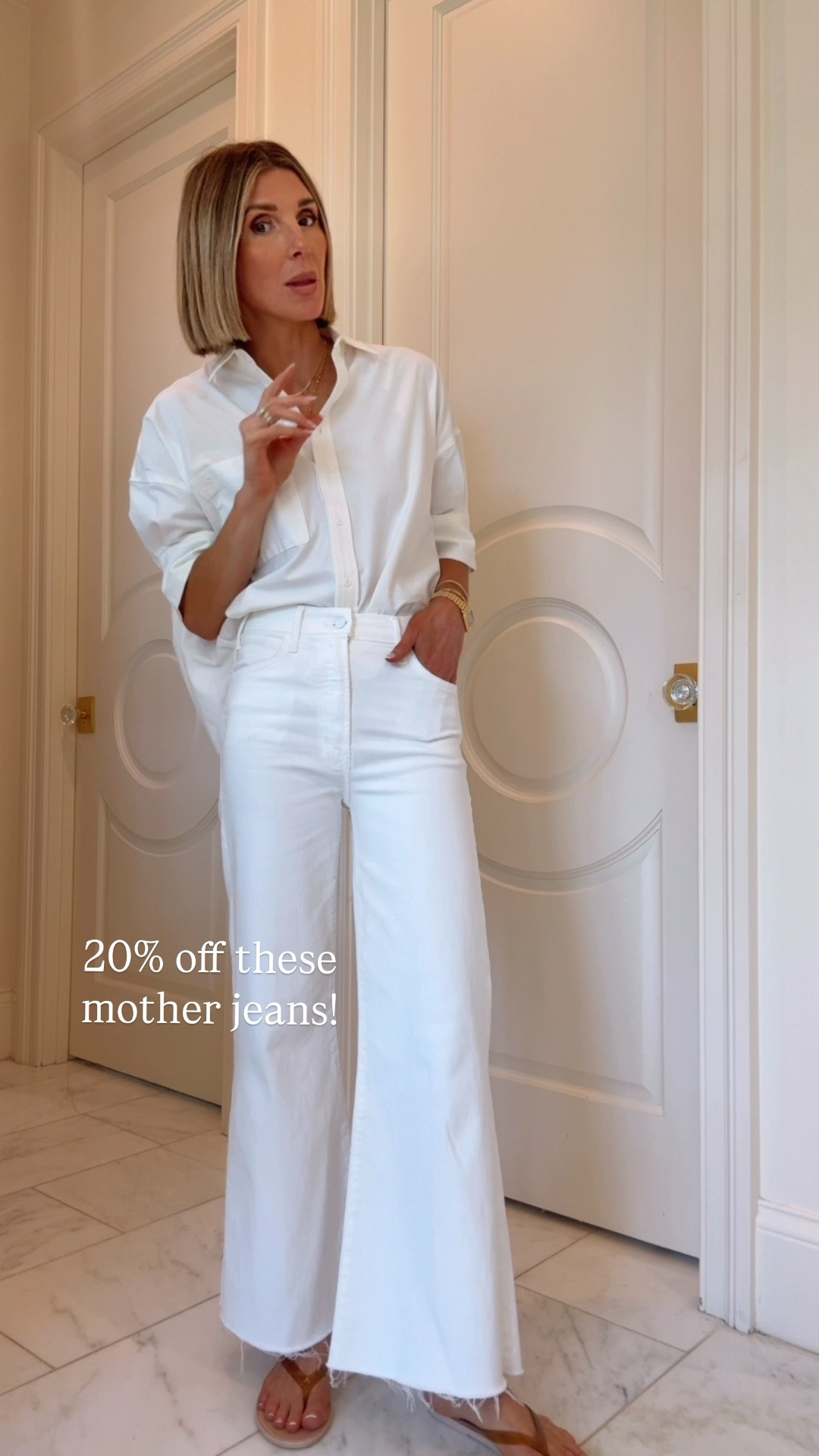 These jeans are 20% off right now with my code BECKY20 - these fit tts wearing size 25
