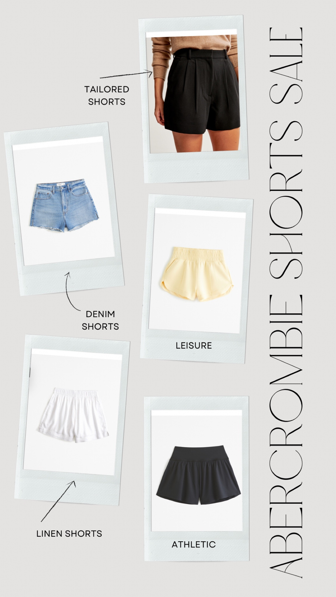 Abercrombie shorts sale! Use code AFSHORTS for an additional 15% off! 

#LTKSaleAlert #LTKStyleTip #LTKSeasonal
