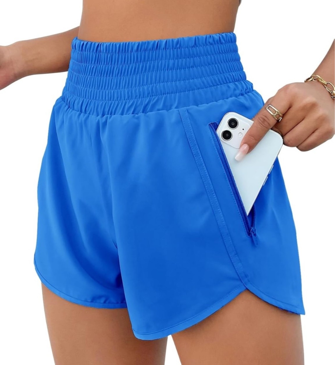 Women's Athletic Shorts High Waisted Running Short Pocket 2.5" Sporty Shorts Gym Workout Shorts

#LTKSeasonal #LTKActive #LTKMidsize