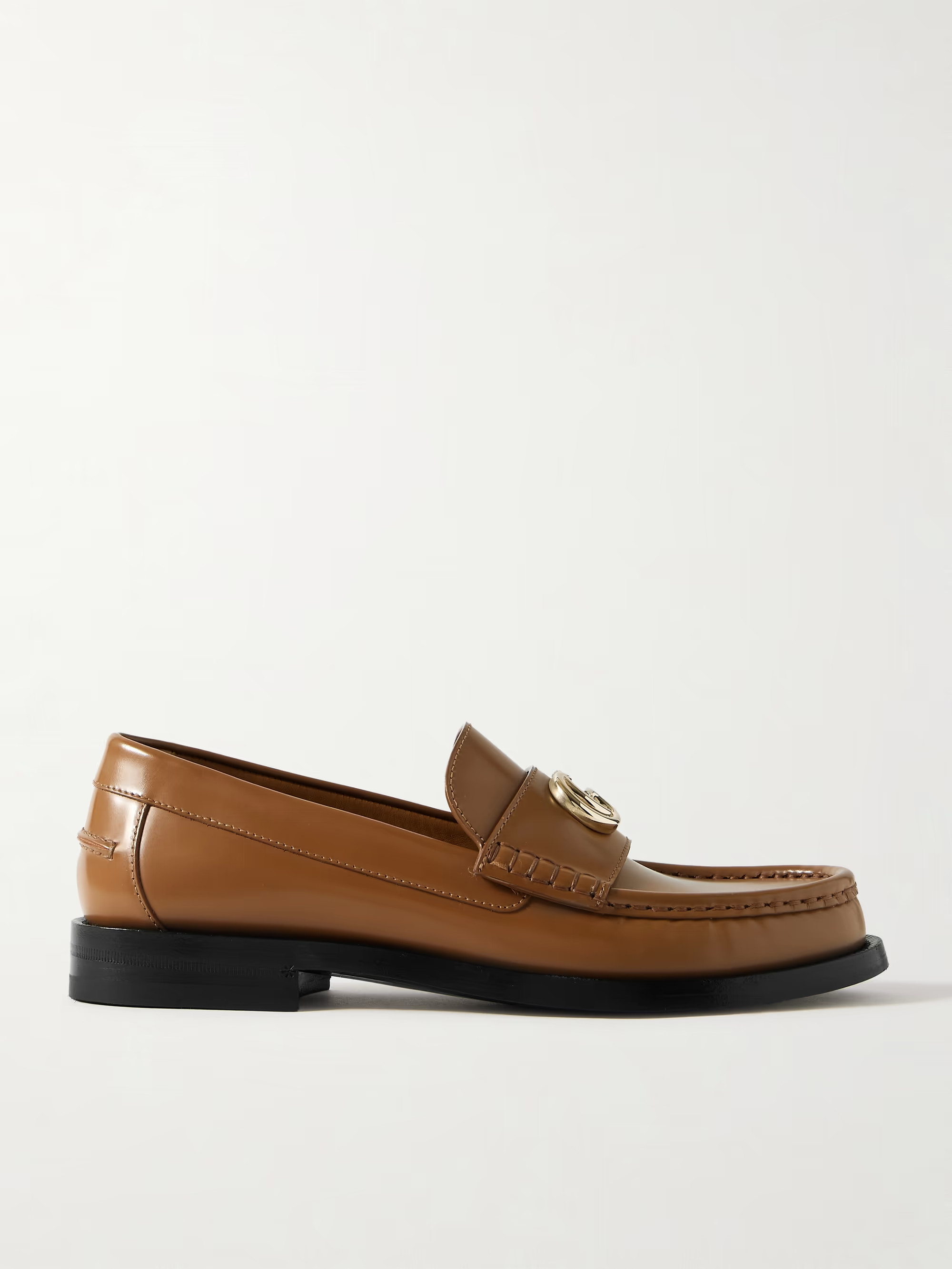 Marmont logo-embellished leather loafers | NET-A-PORTER (US)