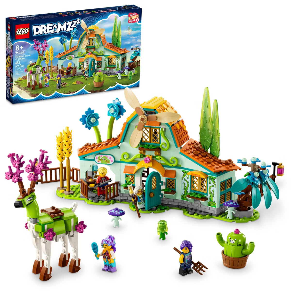 LEGO DREAMZzz Stable of Dream Creatures Building Toy with Fantasy Animals 71459 | Target