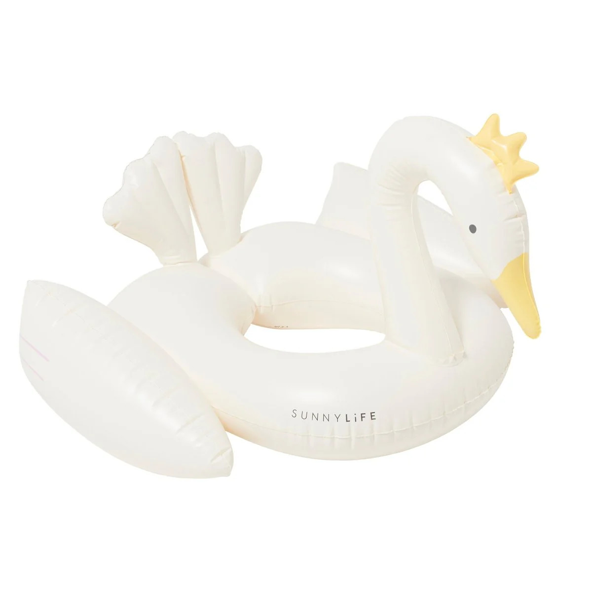 Kids Tube Pool Ring - Princess Swan Cream | SUNNYLIFE US
