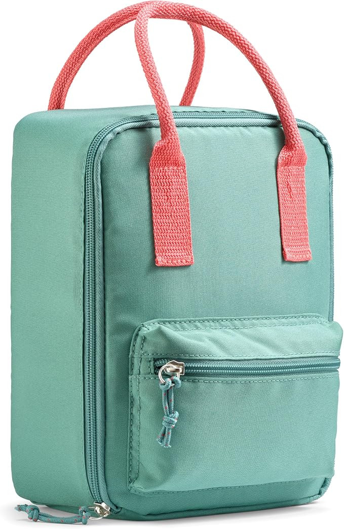 Fit & Fresh Connor Insulated Kids Lunch Box for School & Daycare | Easy Carry Handle, Front Zip P... | Amazon (US)