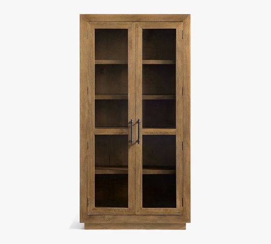 Oakleigh Glass Storage Cabinet (40") | Pottery Barn (US)
