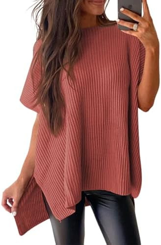 SHEWIN Tops Sweater Tunic Tops Summer Sweaters | Amazon (US)