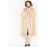 1950S Blush Mink Long Coat | 50S Beige Parchment Furriers Large | Etsy (US)