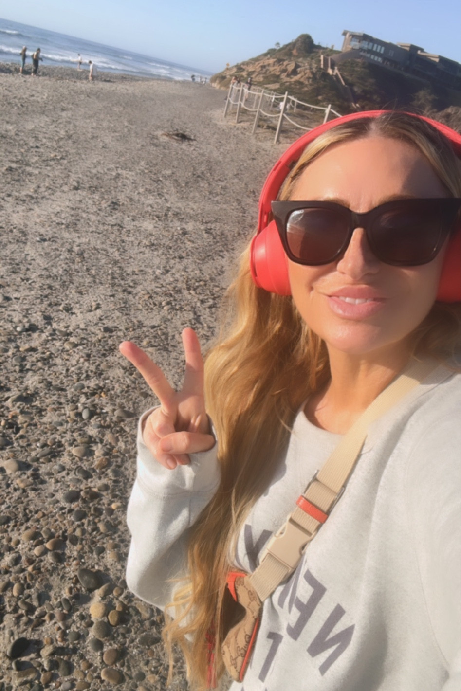 Walking near the beach! Leggings size small, sweater oversized in large, sneakers size 8 

#LTKfitness #LTKActive #LTKshoecrush