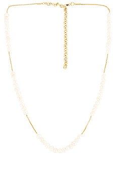 Amber Sceats Pearl Necklace in Gold from Revolve.com | Revolve Clothing (Global)