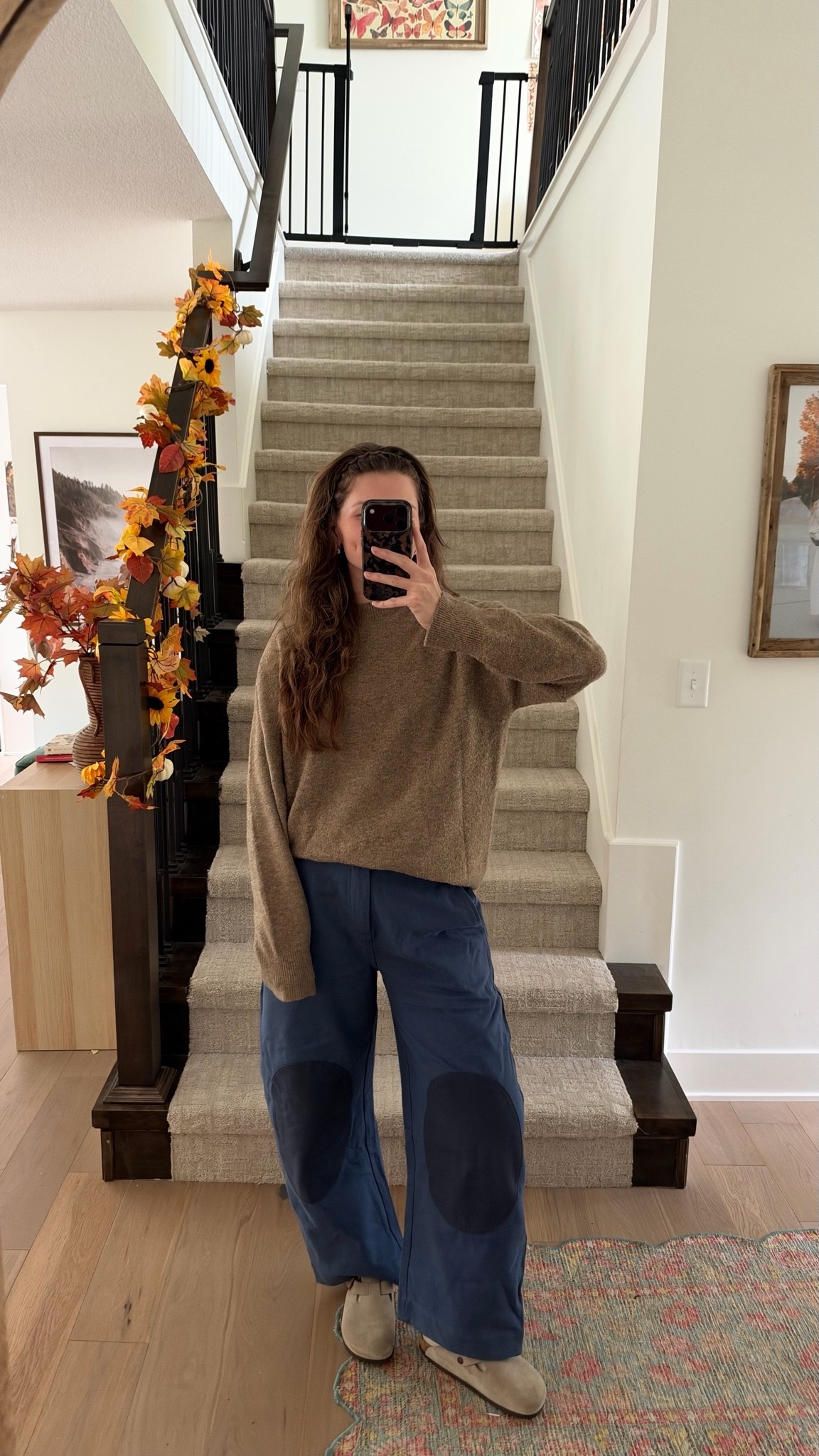 wearing medium in pants, has an adjustable buttons on waist as well! Sweater is old, linked similar! 

These pants were on my list to buy but they were gifted to me! #sponsored

#LTKootd #LTKSeasonal