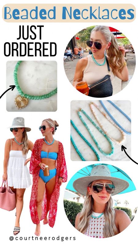 Beaded Necklaces made by the sweetest seller! High quality + the clasp/gold won’t tarnish! 🩷 These make the perfect Mother’s Day Gift/graduation gifts! Just ordered the light pink + green/gold heart! 

Amazon fashion, Amazon prime day, beaded necklaces, swim coverups, travel 

#LTKfindsunder100 #LTKstyletip #LTKGiftGuide