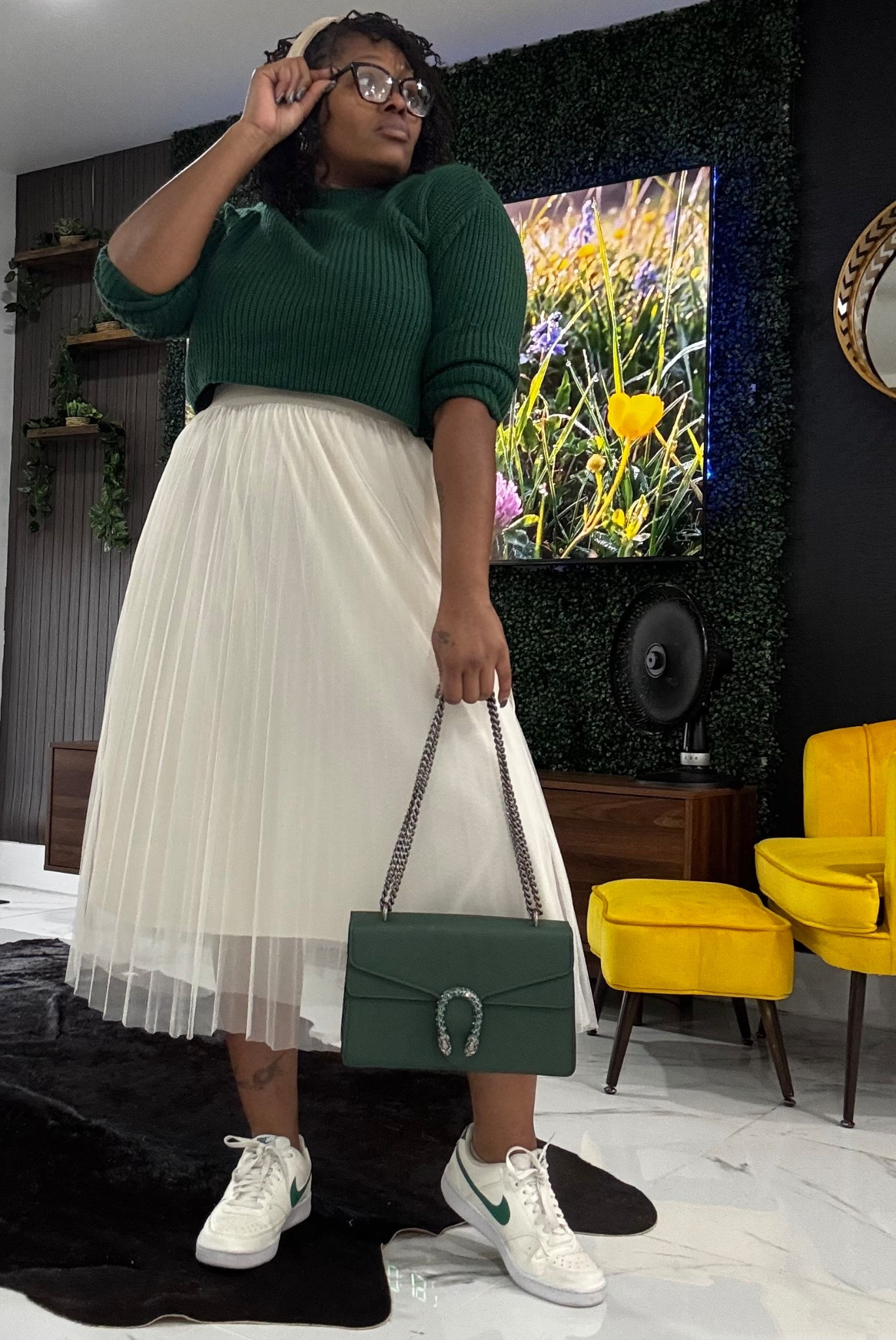 Sweater & Skirt are a Large

#LTKootd #LTKOver40 #LTKMidsize