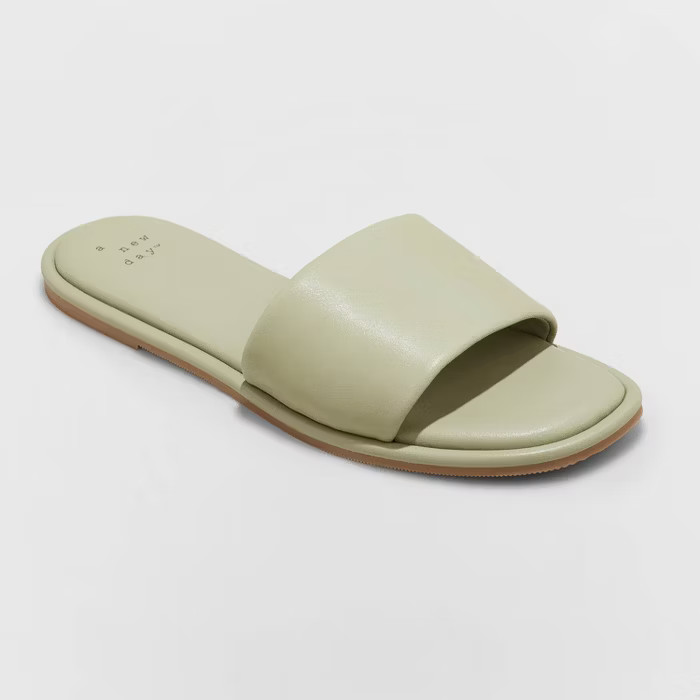 Women's Lulu Slide Sandals - A New Day™ | Target