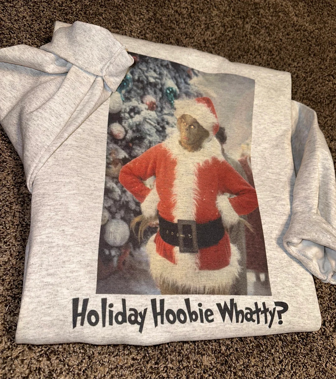Holiday Hoobie Whatty? Sweatshirt/T-shirt – Unisex S–5X | Sublimation Print | Cozy Christmas ... | Etsy (US)
