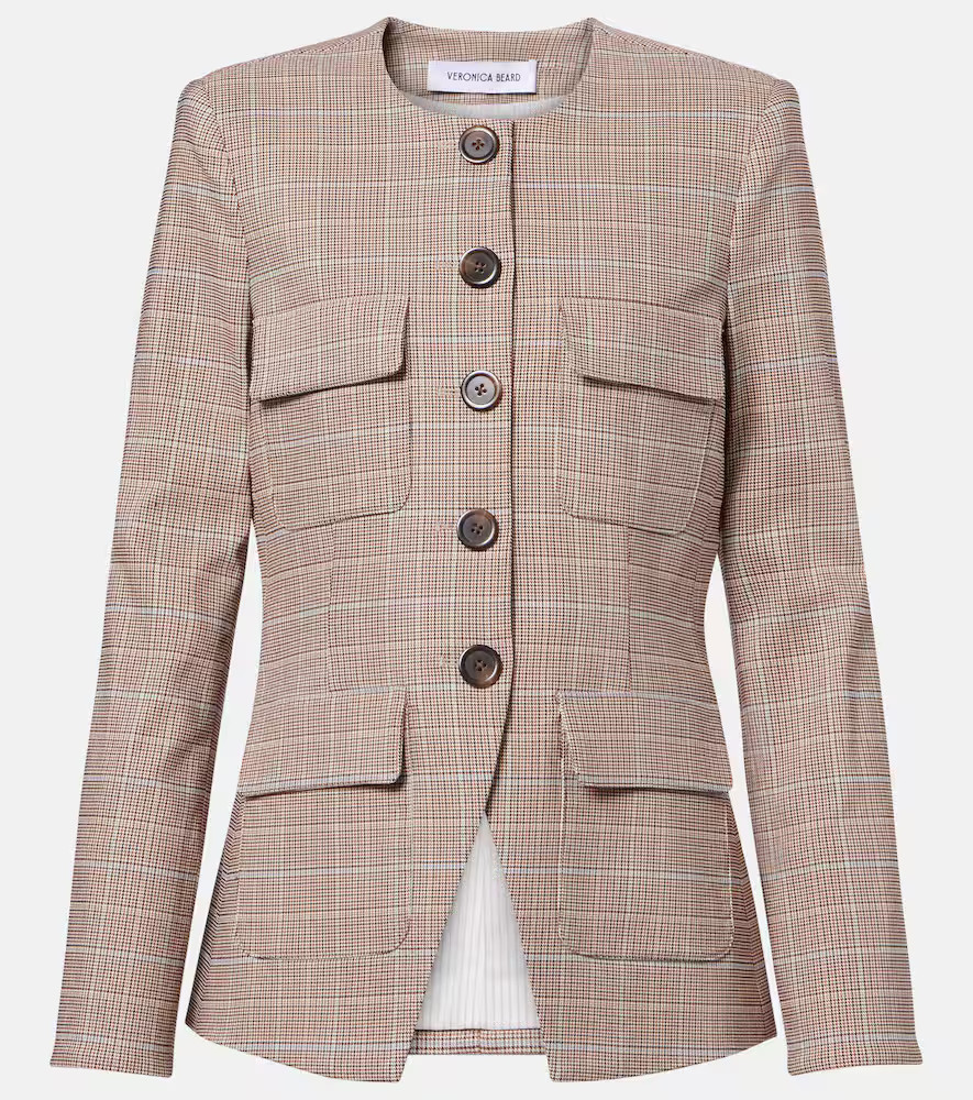Veronica Beard Orrin plaid blazer | Mytheresa (US/CA)