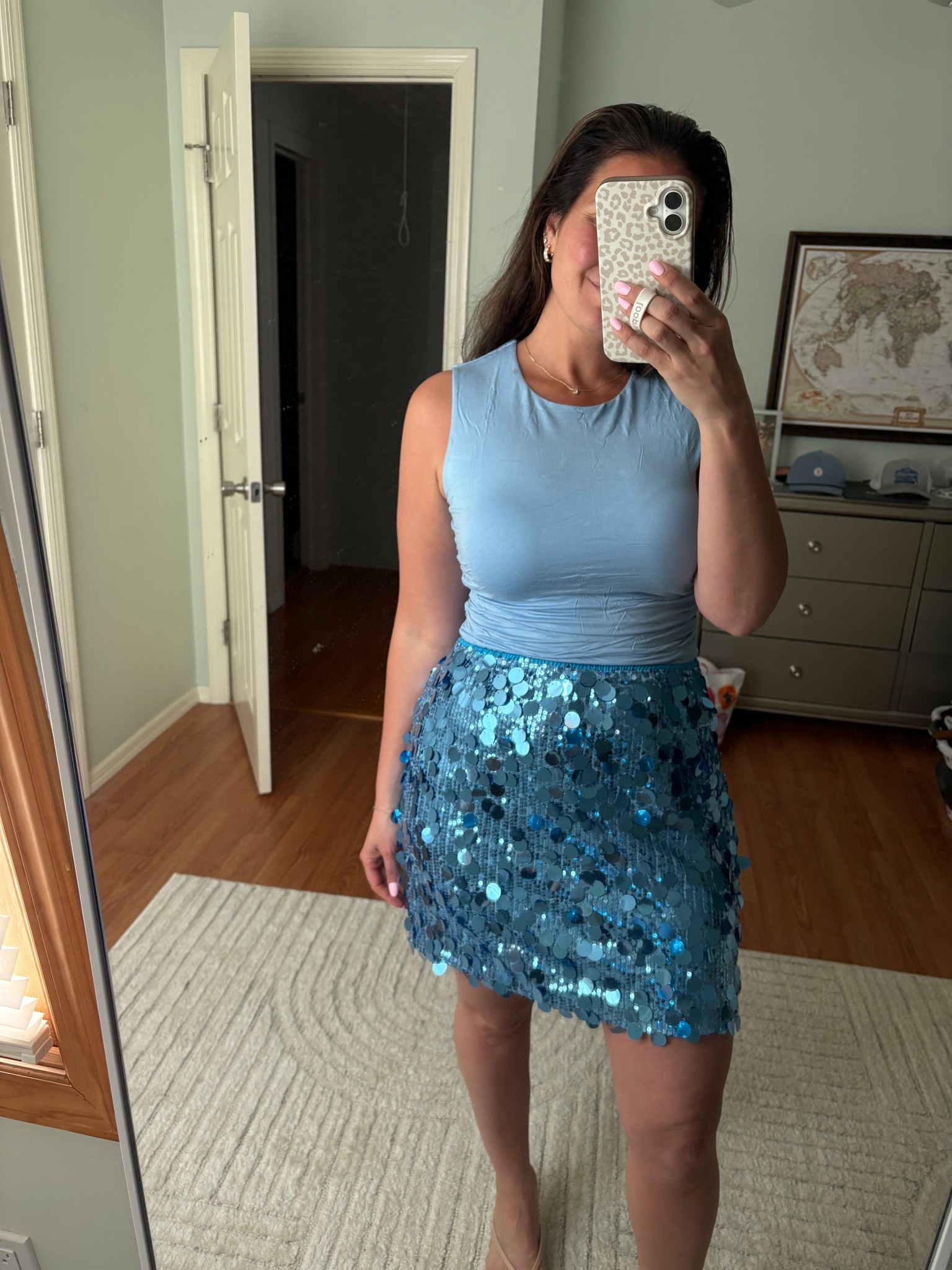 Seashells, wedding bells…mermaid bachelorette theme🧜‍♀️✨
This sparkly blue sequin skirt + soft matching tank were perfect for the theme. Both are Amazon finds 💙 #LTKbachelorette #MermaidVibes #AmazonStyle


#LTKParties #LTKSummerEdit #LTKWedding