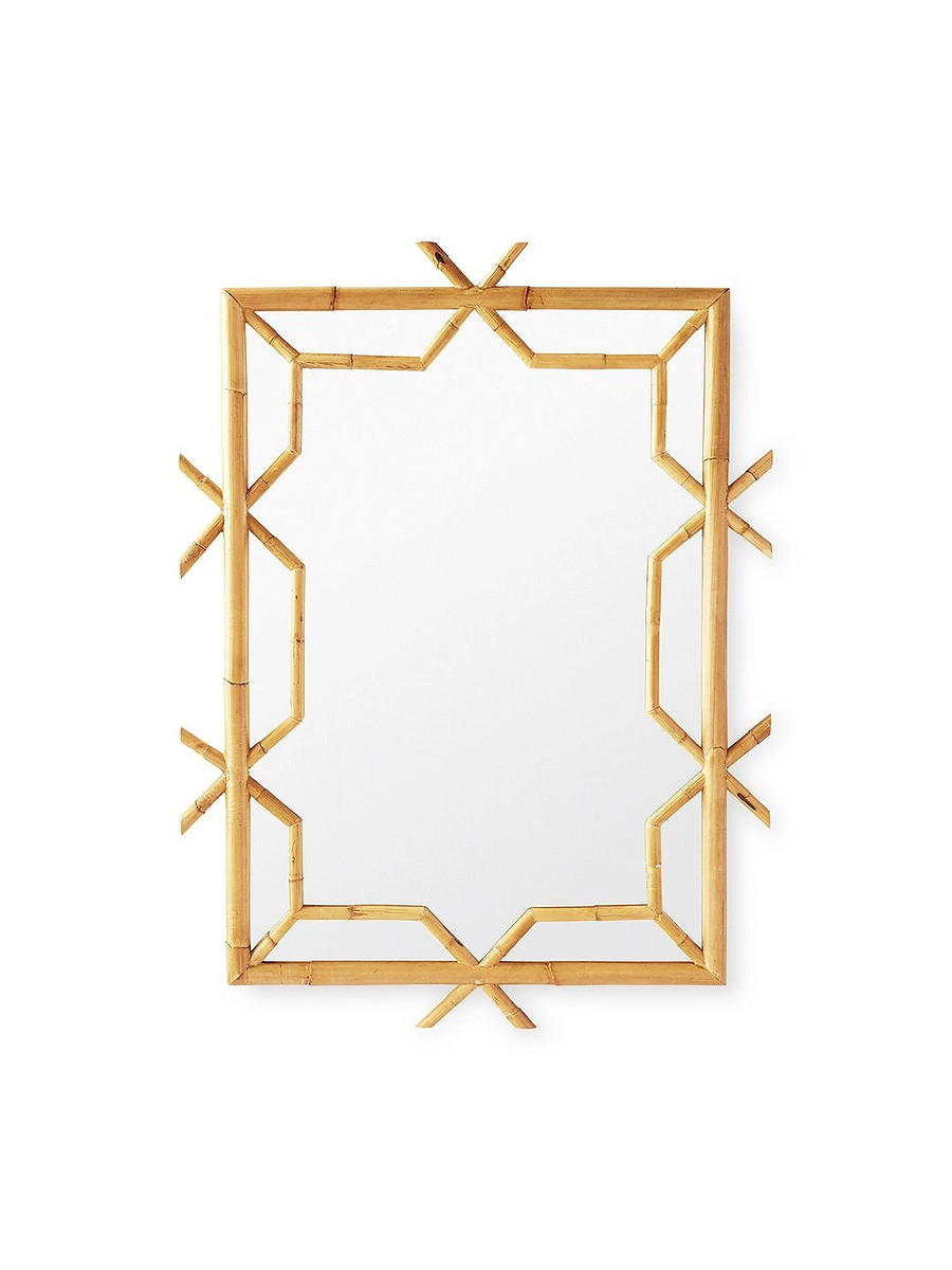 Lanai Rattan Mirror | Serena and Lily