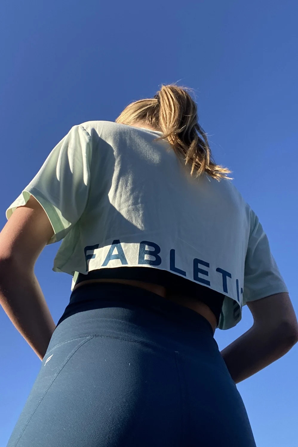 Blake Ultra Cropped Short-Sleeve Tee | Fabletics