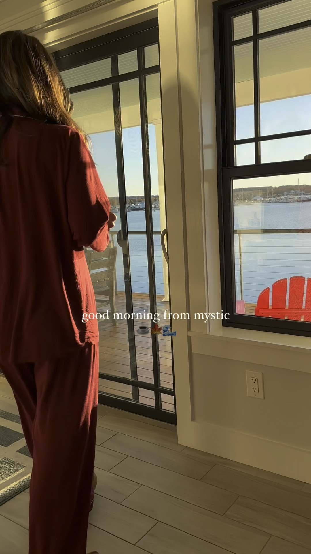 Favorite pajamas and Ugg tazz slippers for the holiday