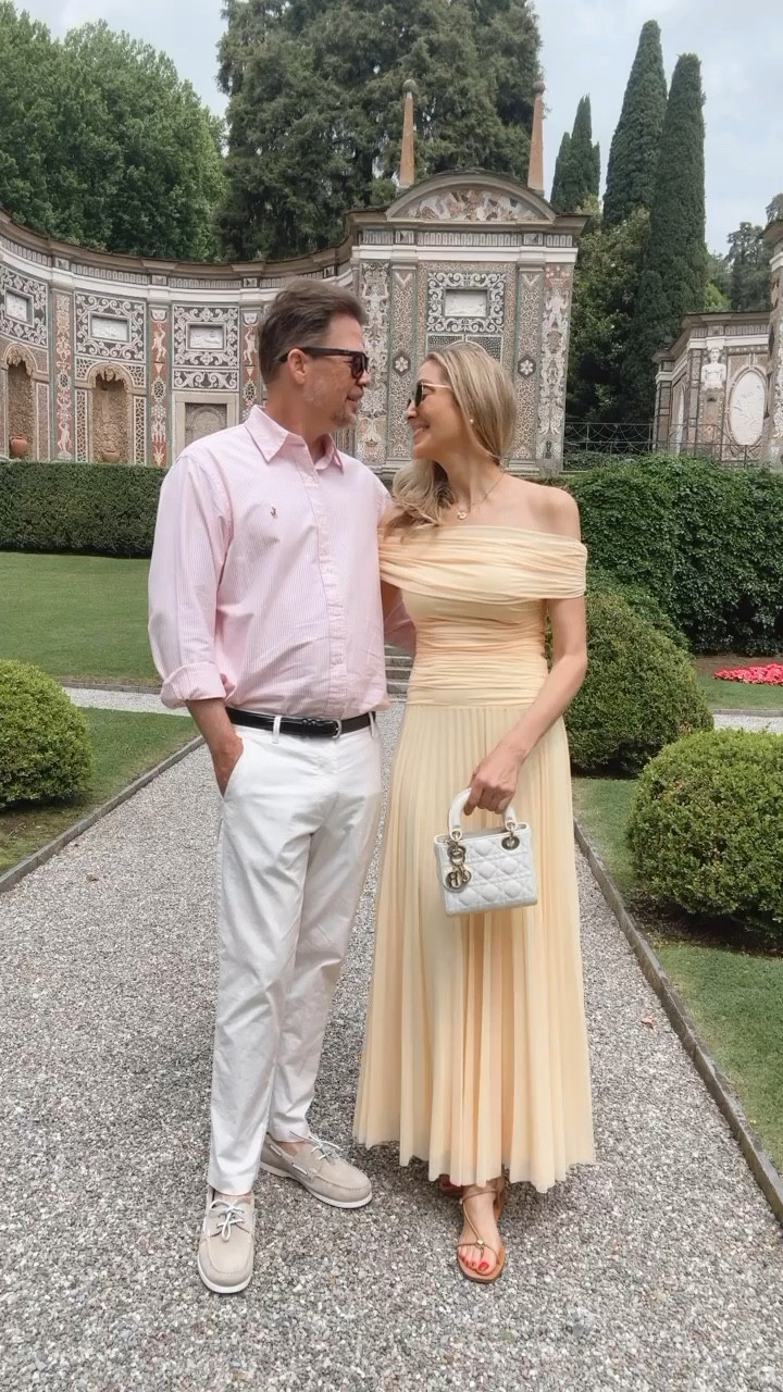 Outfit I wore in Italy this summer🇮🇹
Elegant summer outfit! 
I love this dress so much, is flowing, feminine, and comfortable. Everything fits true to size and I’m wearing size small 
Perfect European summer 

#LTKTravel #LTKStyleTip #LTKU