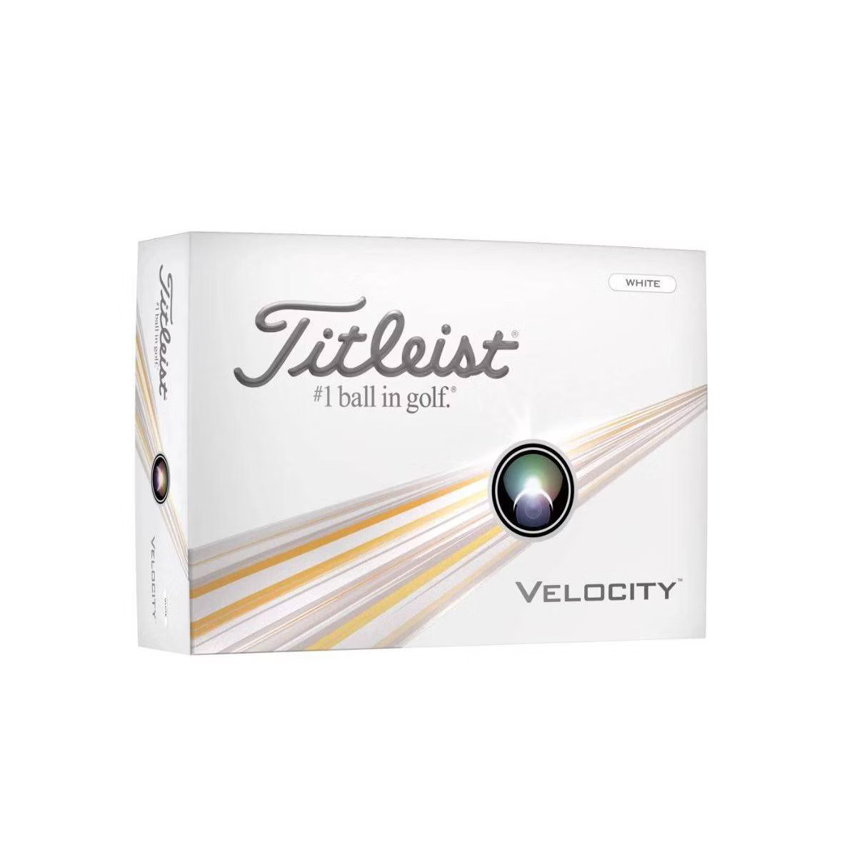 Titleist Velocity Golf Ball 12pk - White: Adult Sport Equipment, Ionomer | Target