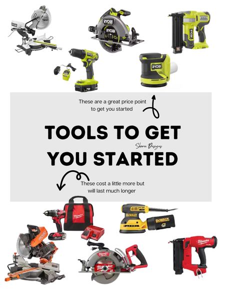 Five tools options to get you started!

#LTKfamily #LTKGiftGuide #LTKhome