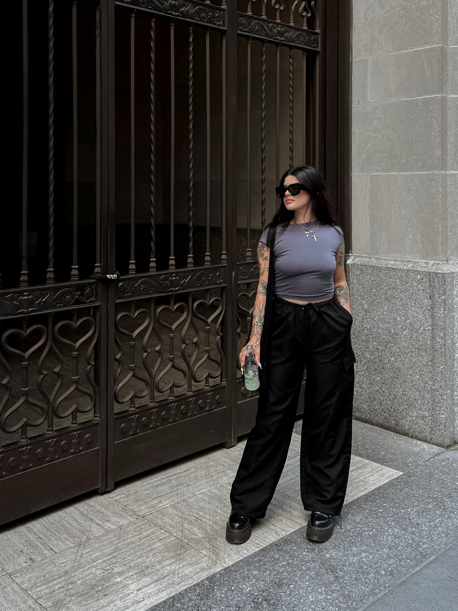 cozy street fit 🖤🩶

#LTKSeasonal