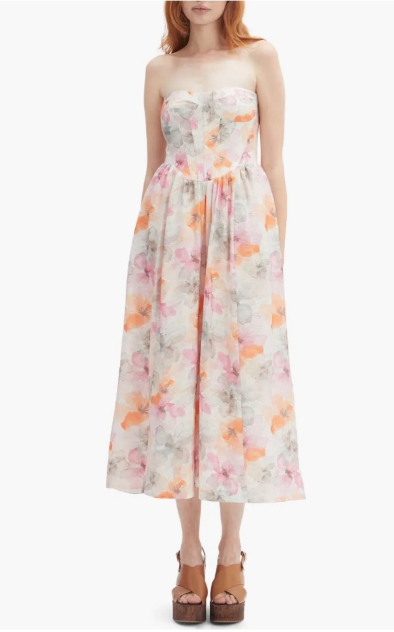 Lola Floral Strapless Corset Dress

#LTKSaleAlert