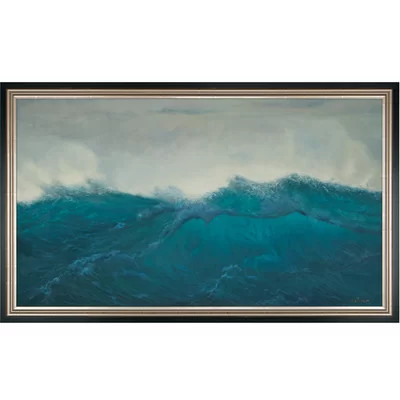 Making Waves by Wilder - Picture Frame Painting | Wayfair North America