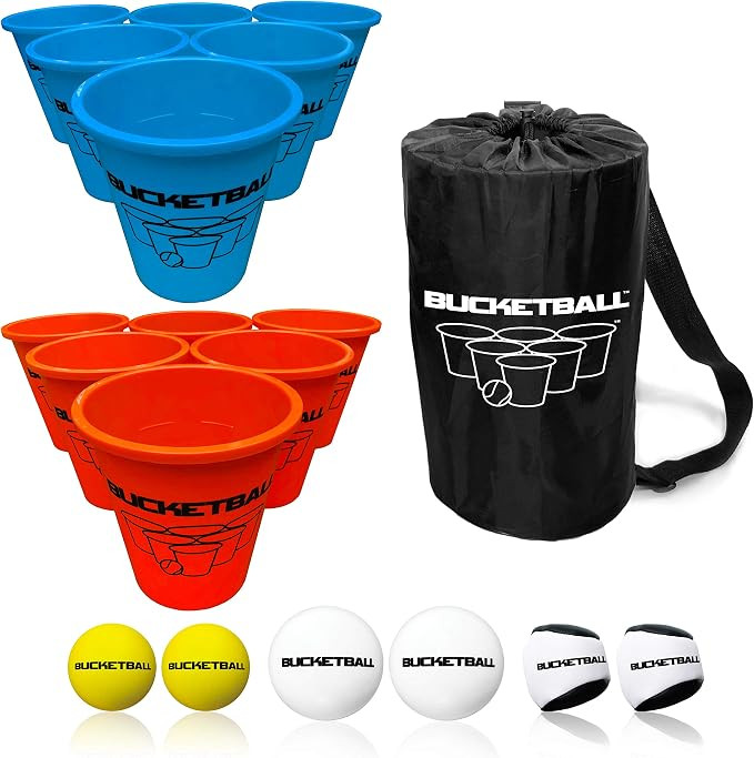 Bucket Ball - Beach Edition - Ultimate Beach, Pool, Yard, Camping, Tailgate, BBQ, Backyard, Lawn,... | Amazon (US)