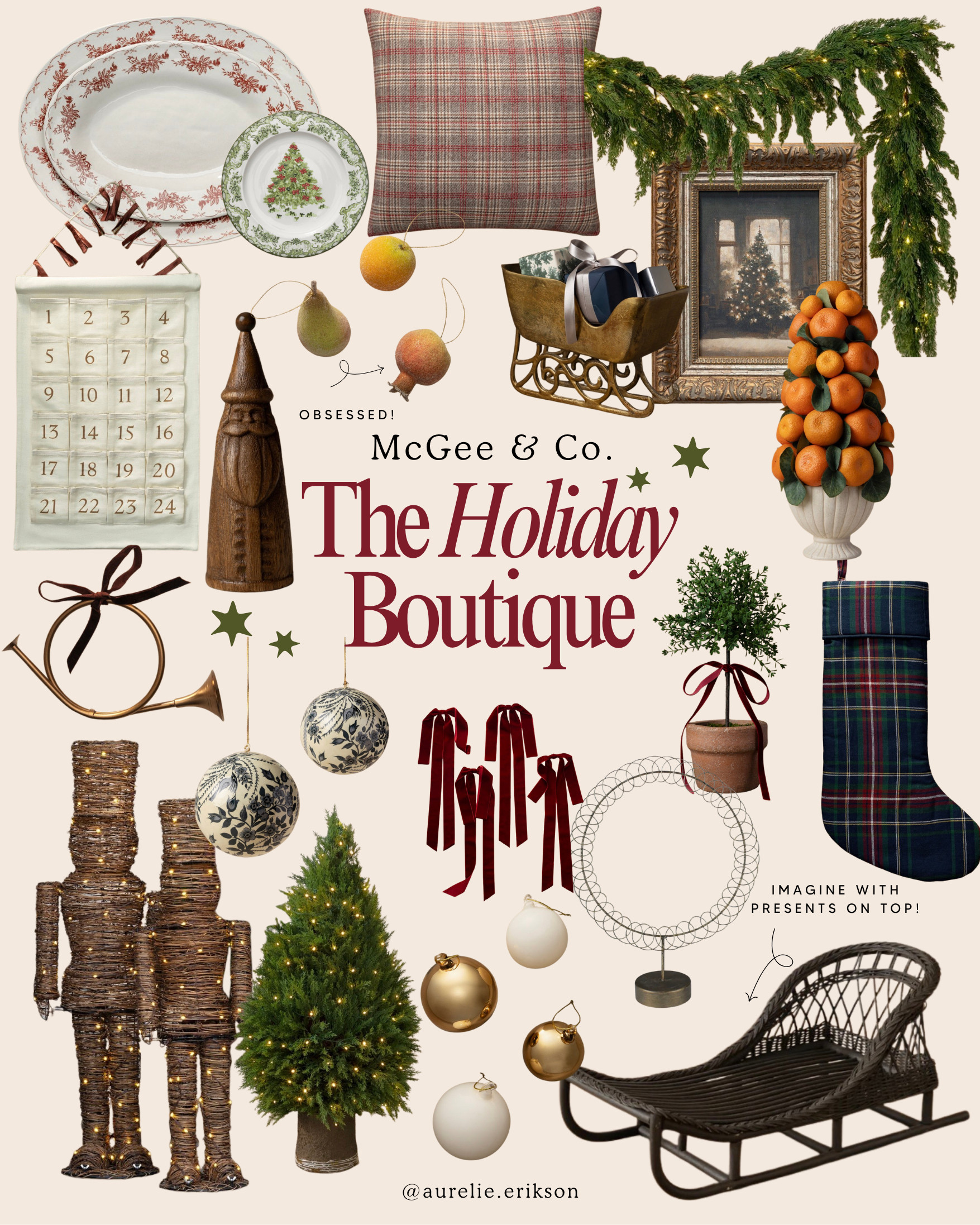 McGee & Co.’s new holiday collection is HERE 🎄✨ Think timeless Christmas decor, cozy textures, vintage-inspired details, and that effortlessly collected look we love. So many beautiful pieces for creating a warm, layered, classic holiday home—from the mantel to the tree and everywhere in between. 🤎🎁
#McGeeAndCo #HolidayDecor #ChristmasDecor #ChristmasHome #HolidayHome #ChristmasInspo #HolidayInspiration #CozyChristmas #ClassicChristmas #VintageChristmas #HomeDecor #InteriorInspo #ChristmasDecorating 

 #LTKSeasonal #LTKHome
