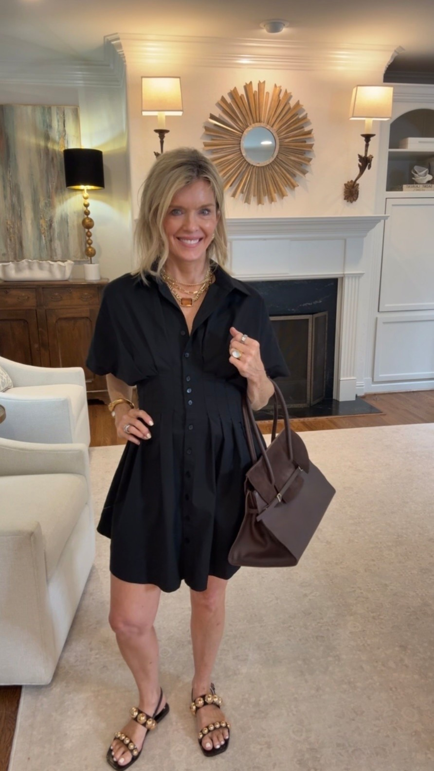 This is the dress I originally went looking for! The Tobie is one of my favorite Anthro styles. I have it in several colors and patterns! ❤️

#LTKSeasonal #LTKOver40 #LTKootd