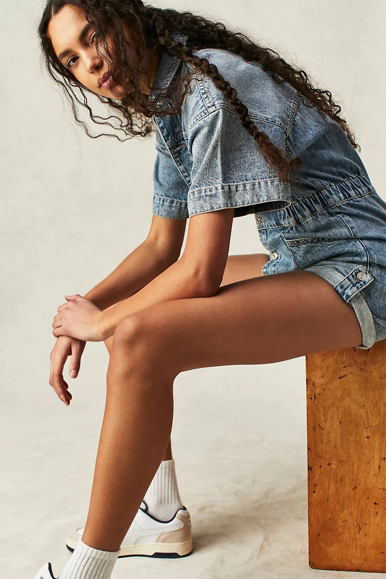 Marci Cuffed Shortalls | Free People (Global - UK&FR Excluded)