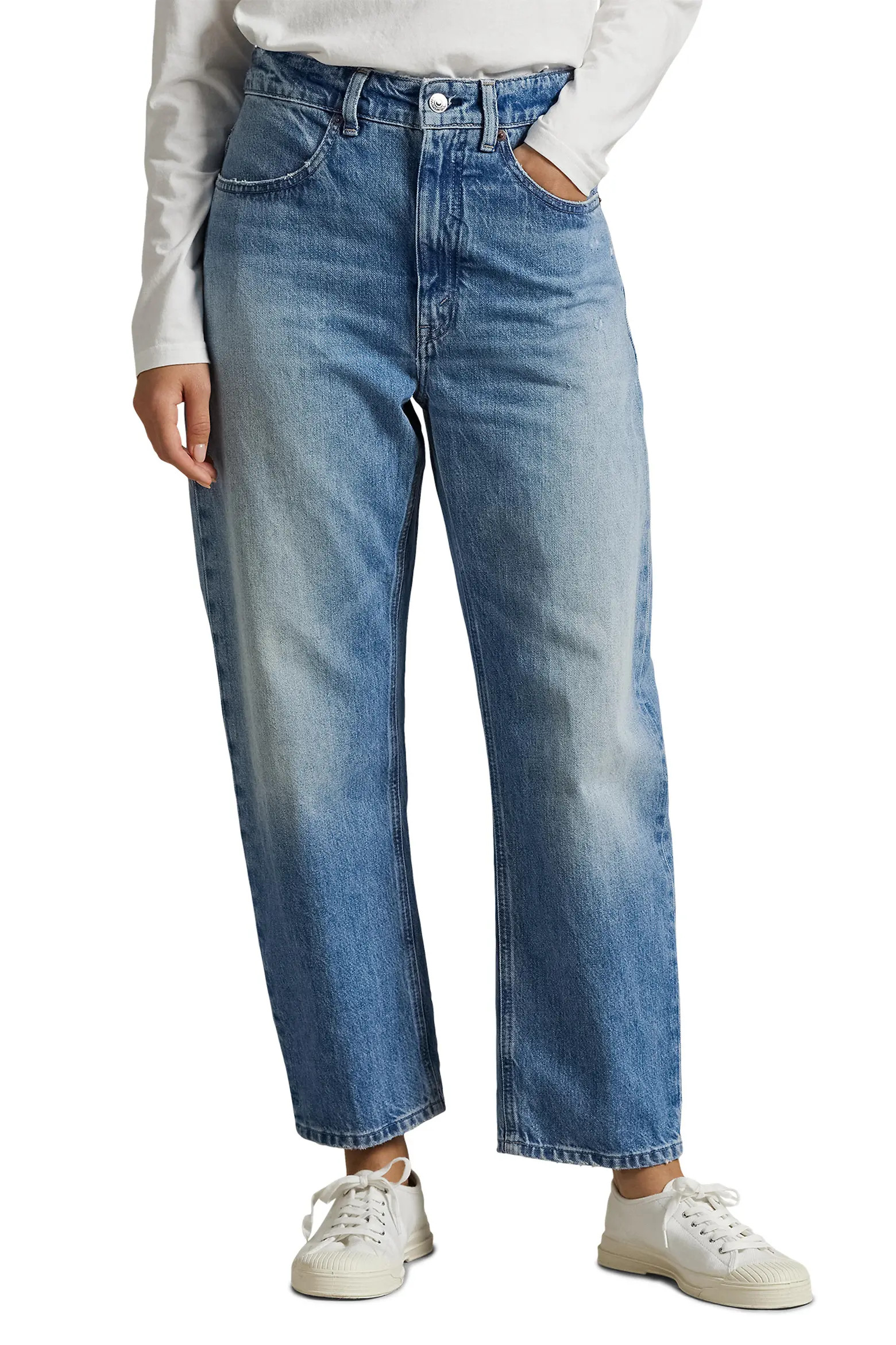 Relaxed High Waist Tapered Ankle Jeans (Women) | Nordstrom | Nordstrom