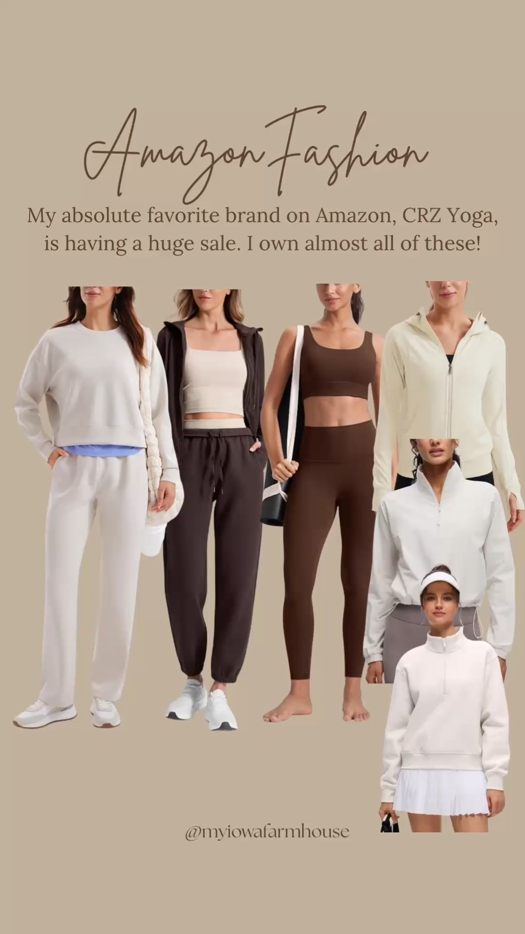 CRZ Yoga, is the best Lululemon dupe there is. This is the only brand of leggings I wear, and sports bras as well! They are buttery soft and amazing quality, and they are a third of the price of Lululemon. They are having a great Black Friday sale right now! 

#LTKSaleAlert #LTKActive #LTKFindsUnder50