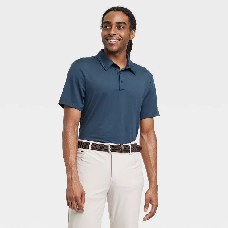 Men's Jersey Polo Shirt - All in Motion™ | Target