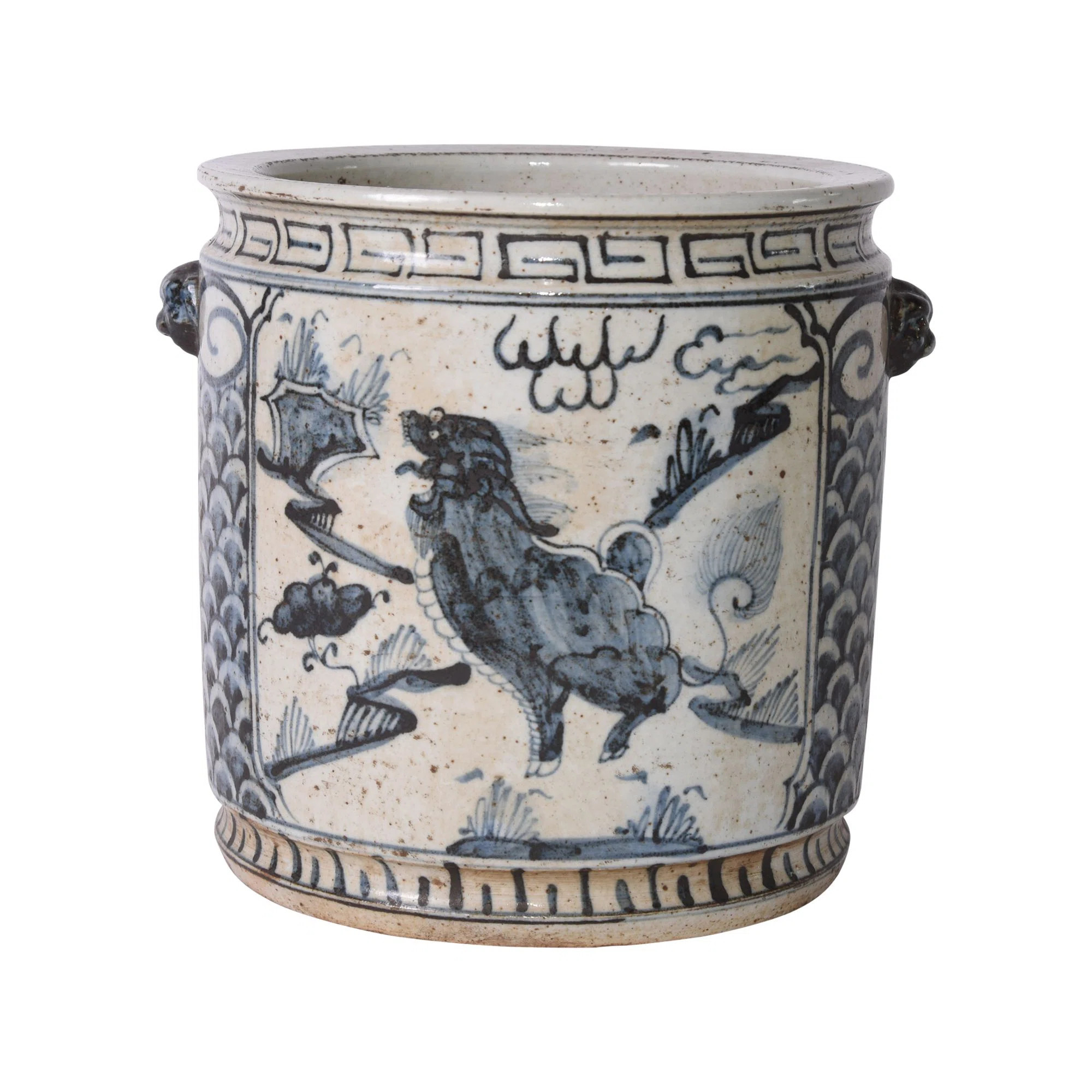 Legend of Asia Kylin Handmade Ceramic Pot Planter | Wayfair | Wayfair North America