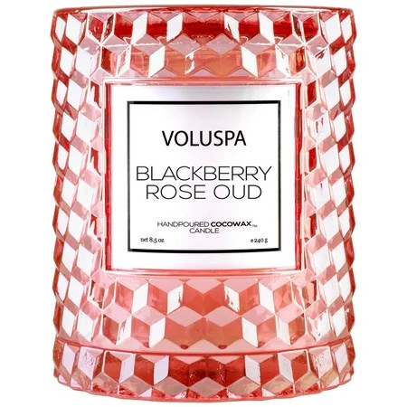 VOLUSPA BLACKBERRY ROSE OUD CLOCHE CANDLE 8.5 OZ | Walmart (US)