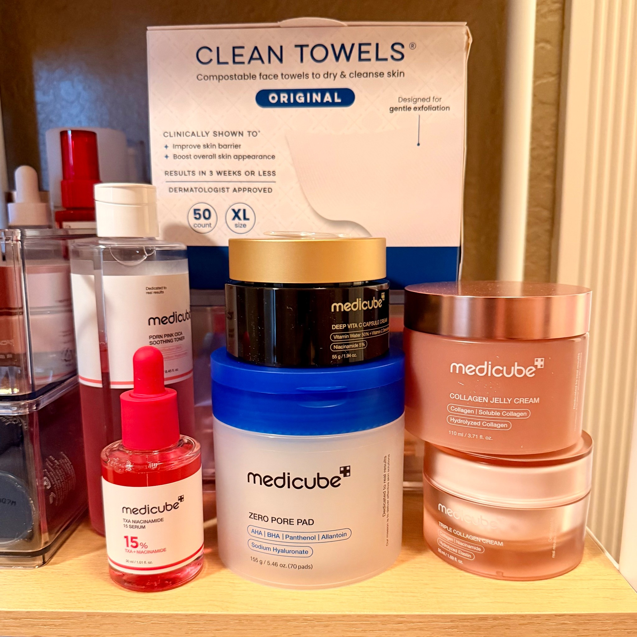 Medicube skincare has my heart ♥️ I receive more compliments on my skin than I ever have! Linking everything I use + the tools I use along with it! 

#LTKselfcare #LTKdayinmylife #LTKFindsUnder50