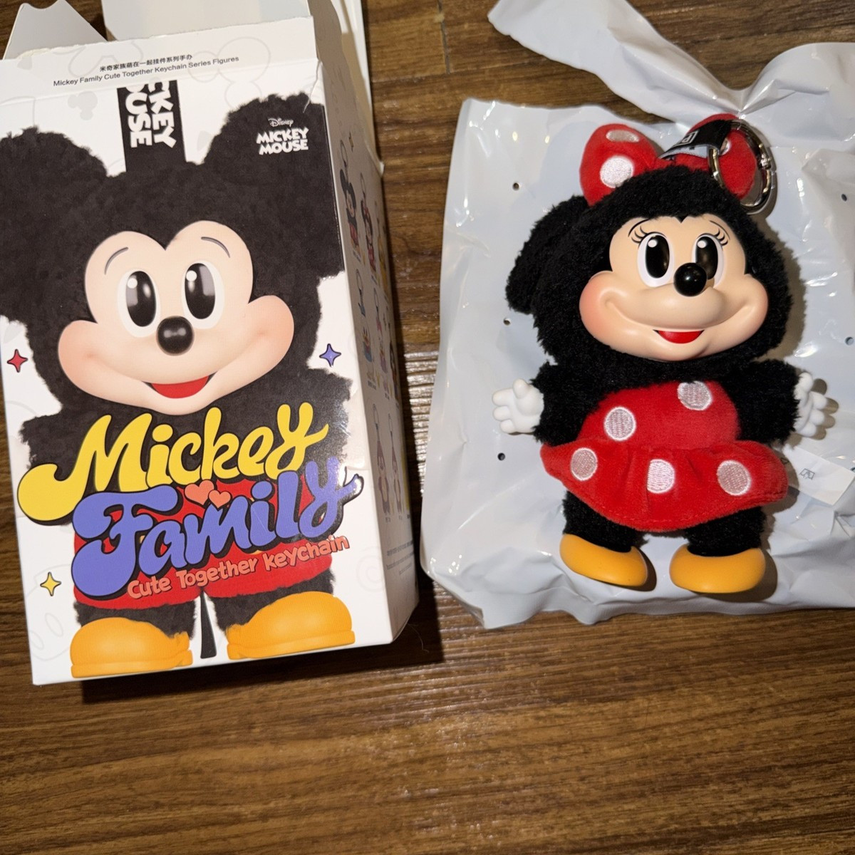 MINNIE - Disney POP MART Labubu Keychain Mickey and Family Authentic Opened | eBay | eBay US