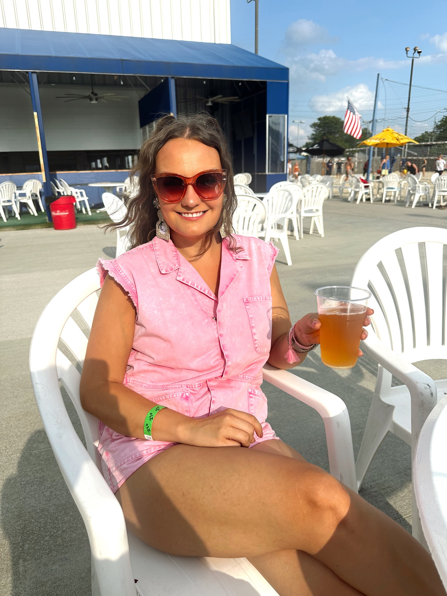 Adorable pink romper for a country concert this summer 💕 

#LTKFind #LTKSeasonal #LTKunder100